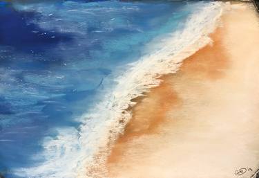 Print of Impressionism Beach Paintings by G Matthew Dixon