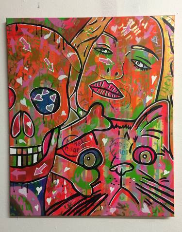 Original Abstract Paintings by Barrie J Davies