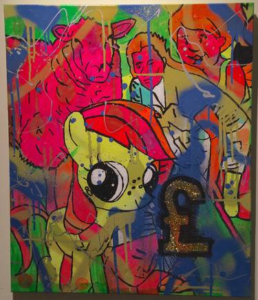 Original Abstract Paintings by Barrie J Davies