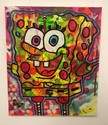 Original Cartoon Paintings by Barrie J Davies