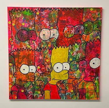 Bartism Painting by Barrie J Davies 2022 thumb