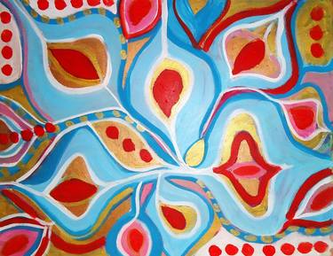 Original Abstract Painting by melissa hoskins