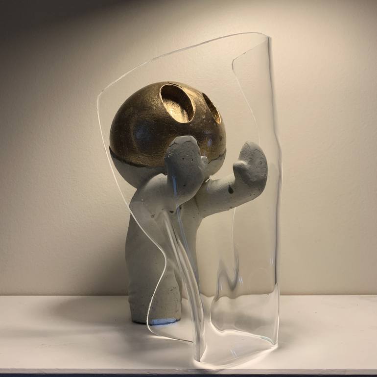 Original 3d Sculpture Abstract Sculpture by Damilola Odusote