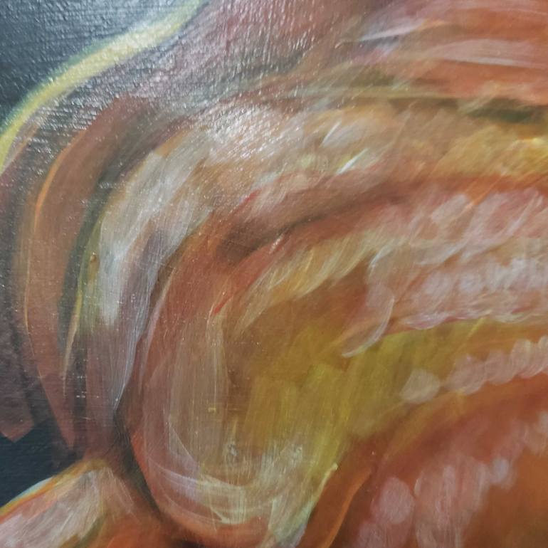 Original Contemporary Animal Painting by Stacey Mayer