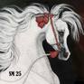 Detail of Arabian Horse Spirit by Stacey Mayer