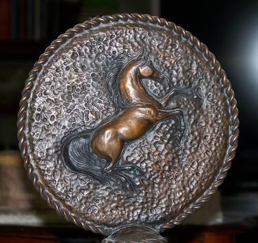Bronze Portrait Art Trophy thumb