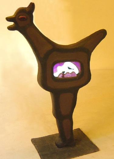 Original Abstract Sculpture by Alain Vassoyan