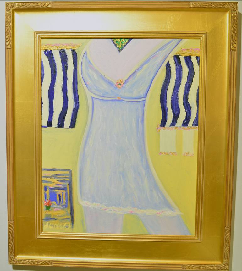 Original Impressionism Women Painting by John Neyland Jr
