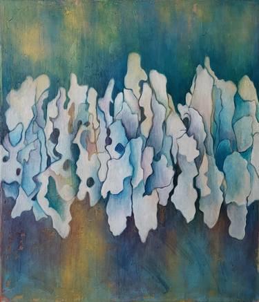 Original Abstract Painting by Francoise Issaly