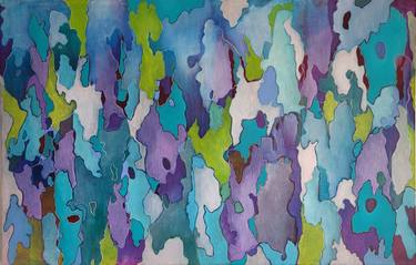 Original Abstract Painting by Francoise Issaly