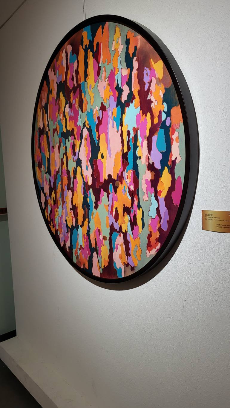 Original Abstract Painting by Francoise Issaly