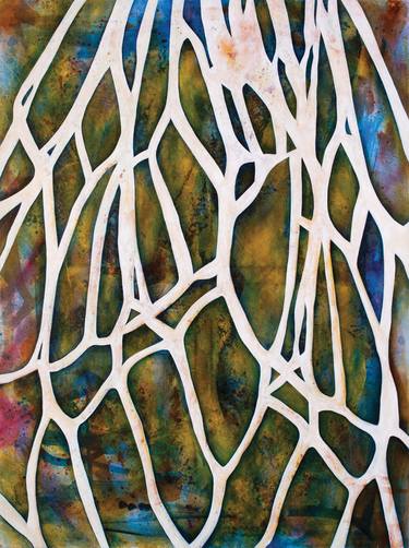 Print of Abstract Nature Paintings by Francoise Issaly