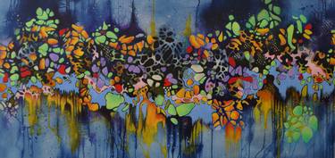 Original Abstract Paintings by Francoise Issaly