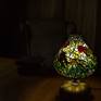 This work is my mention of summer. This mention of the feelings that I experienced when I was a child and spent many days in the garden of my parents. The sun, clay soil, juicy fruit and unconditional happiness of holidays.

"Summer" is a stained glass lamp in tiffany technique with small pieces of glass. It contains 1264 details.