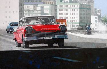 Original Car Paintings by Dwight Baird