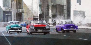 Original Figurative Car Paintings by Dwight Baird