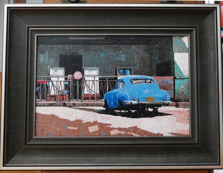 Original Figurative Travel Painting by Dwight Baird