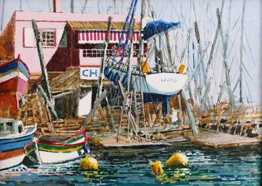 Original Fine Art Travel Paintings by Dwight Baird