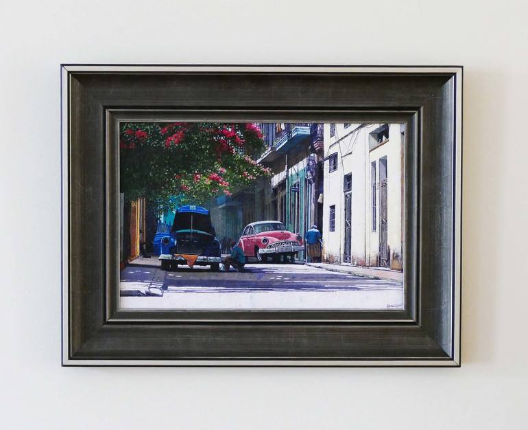 Original Fine Art Automobile Painting by Dwight Baird