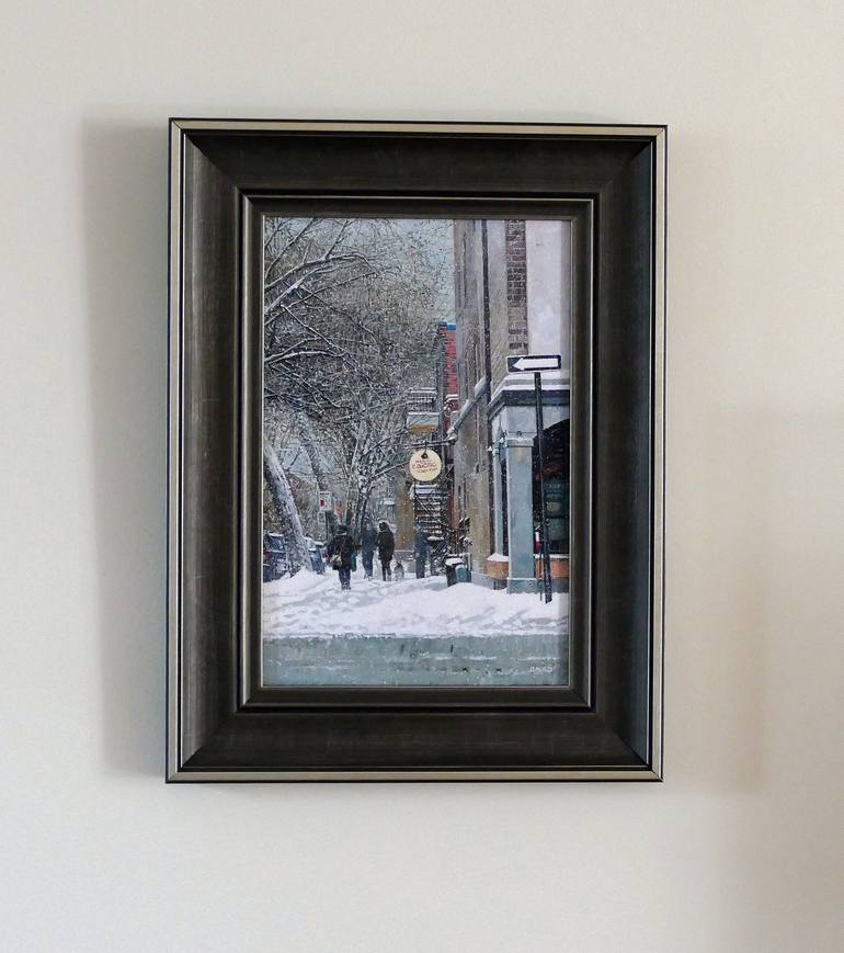 Original Fine Art Cities Painting by Dwight Baird