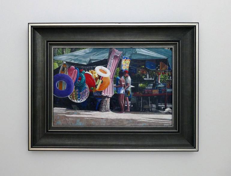 Original Fine Art Travel Painting by Dwight Baird