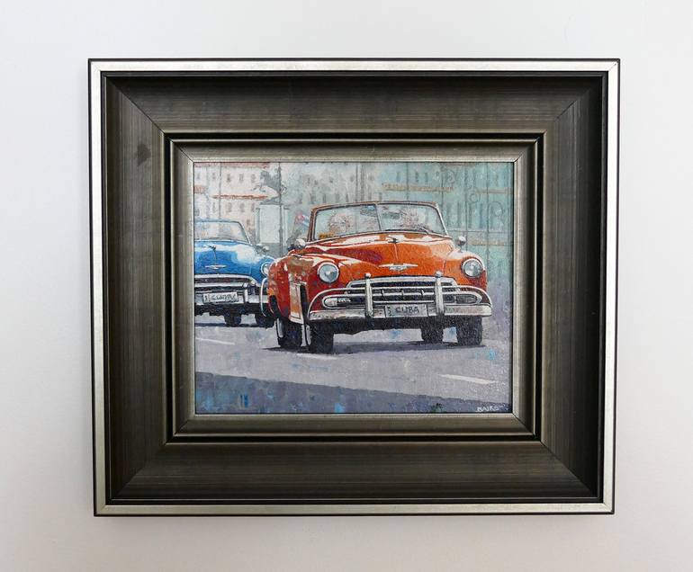 Original Fine Art Car Painting by Dwight Baird