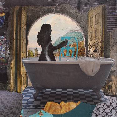 Print of Figurative Interiors Collage by Ann Lundin