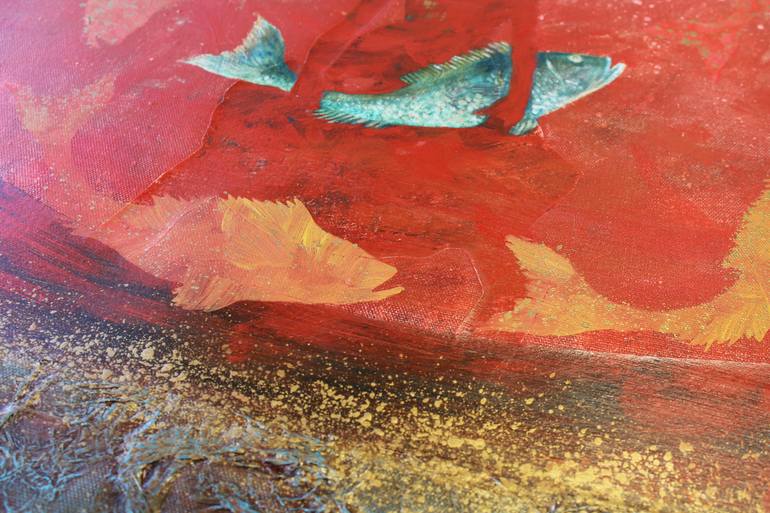 Original Figurative Animal Painting by Ann Lundin