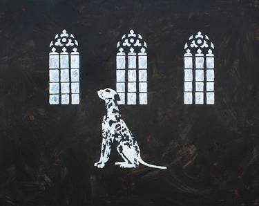 Print of Figurative Dogs Paintings by Ann Lundin