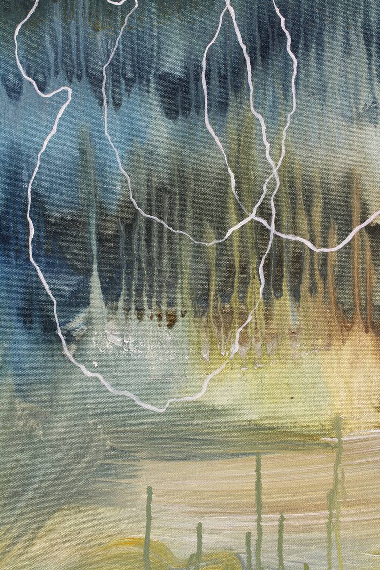 Original Expressionism Animal Painting by Ann Lundin