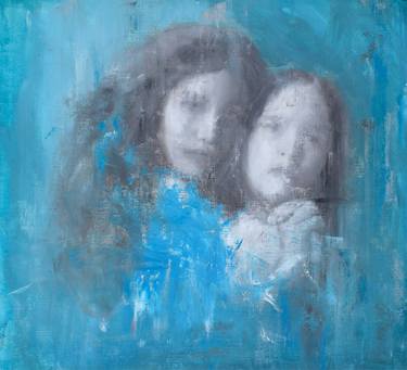 Original Figurative Children Paintings by Anouk Brusse