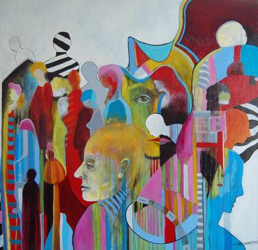 Original People Paintings by Tracy-Ann Marrison