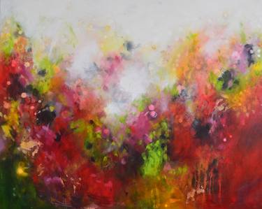 Original Abstract Expressionism Abstract Painting by Tracy-Ann Marrison
