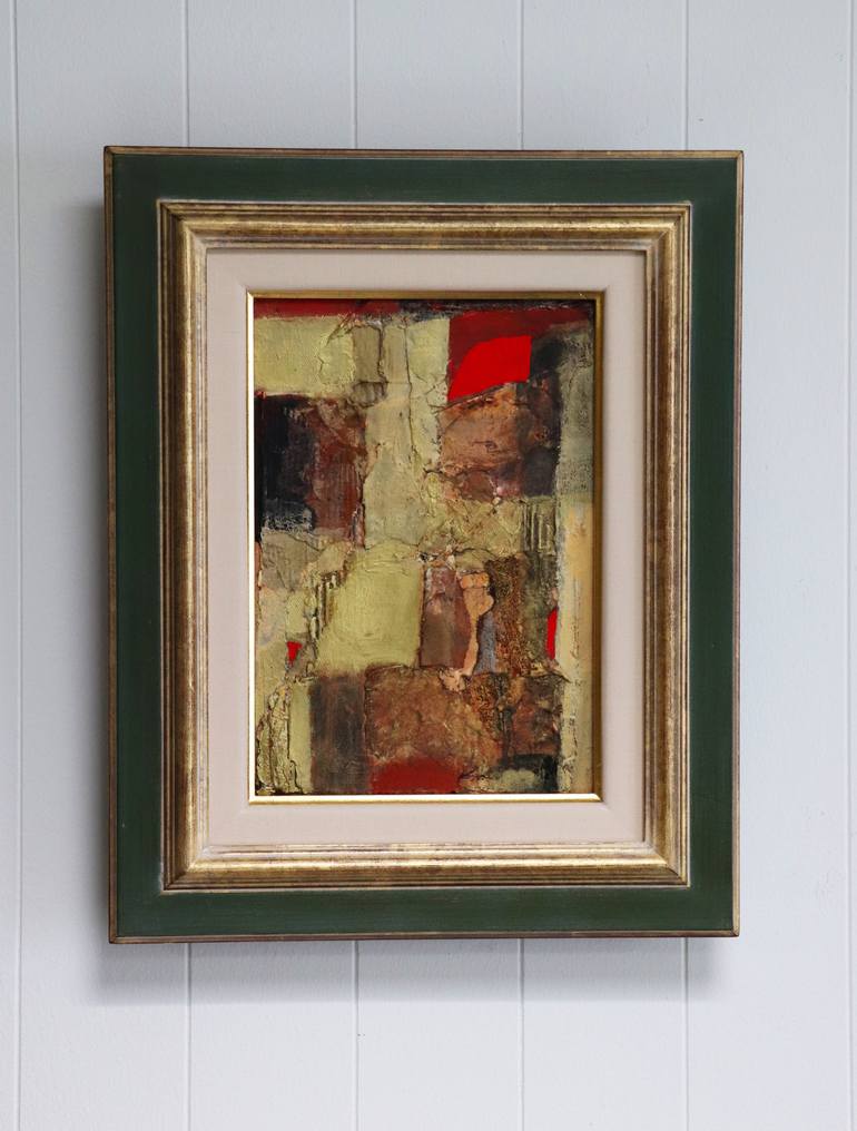 Original Fine Art Abstract Collage by Kokichi Umezaki