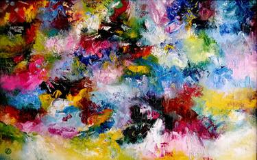 Original Abstract Expressionism Nature Paintings by Alexandr Mikushev