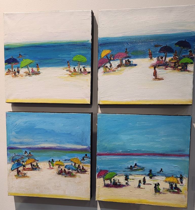 Original Abstract Landscape Painting by Kajal Zaveri