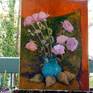 asrtwork on the easel