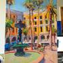 artwork on the easel