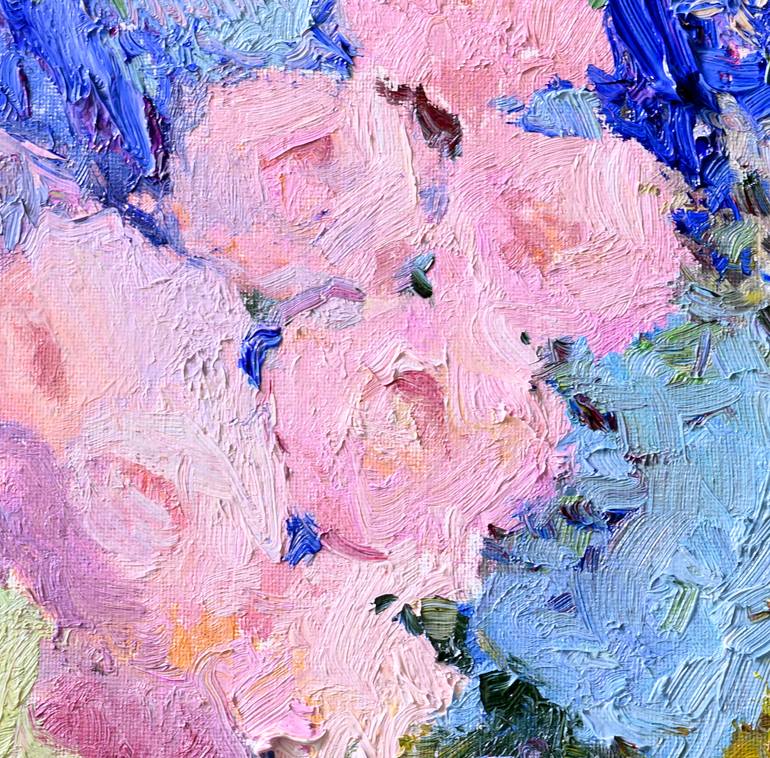 Original Expressionism Floral Painting by Suren Nersisyan