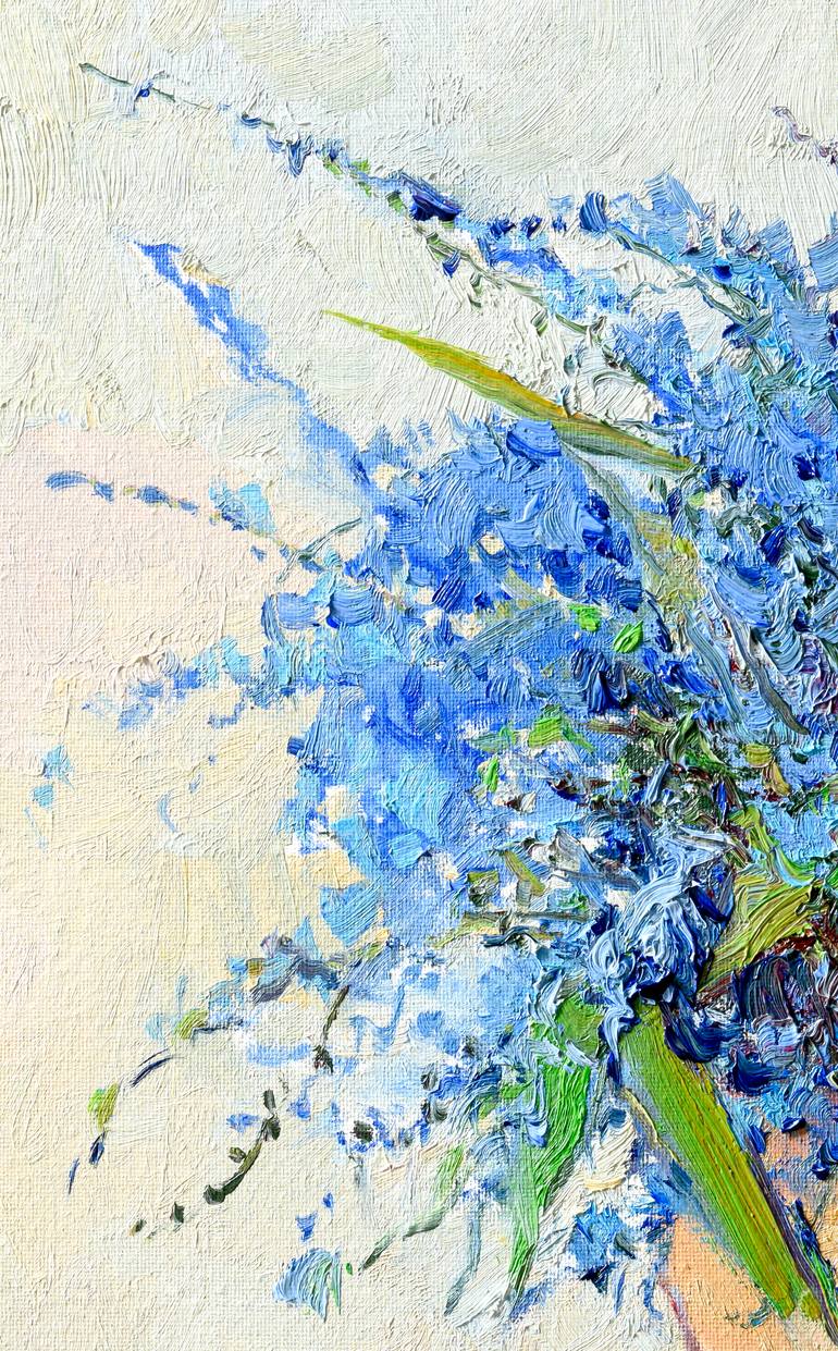 Original Impressionism Floral Painting by Suren Nersisyan