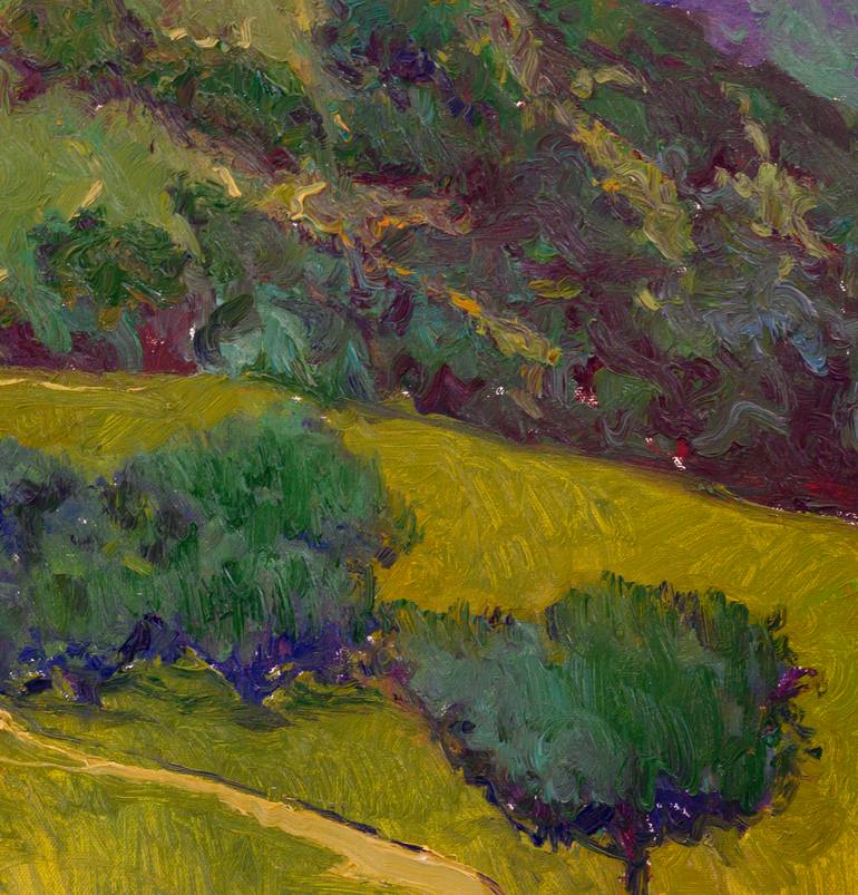 Original Expressionism Landscape Painting by Suren Nersisyan