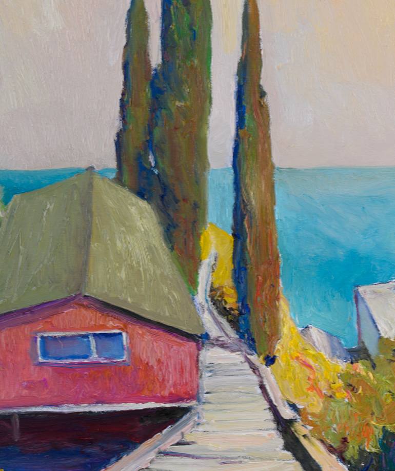 Original Impressionism Landscape Painting by Suren Nersisyan