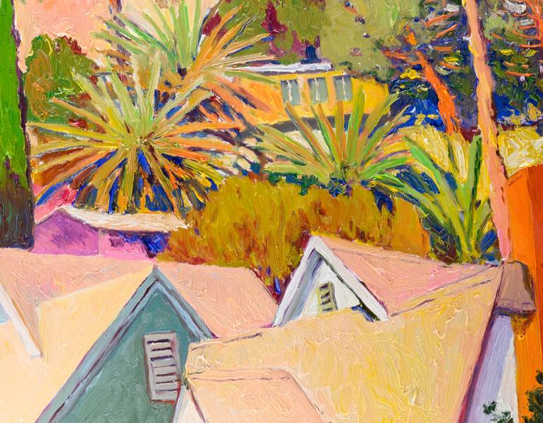 Original Expressionism Landscape Painting by Suren Nersisyan