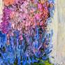 Texture and impasto detail from the work