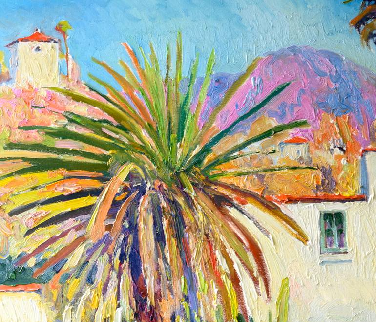 Original Expressionism Landscape Painting by Suren Nersisyan