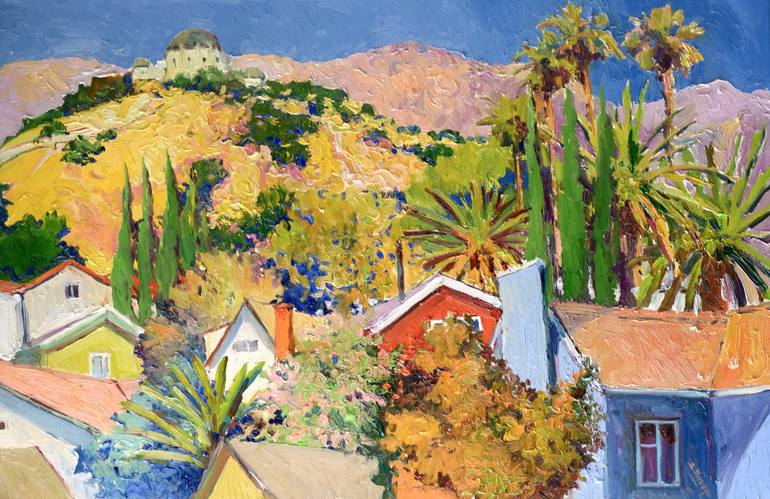 Print of Impressionism Landscape Paintings by Suren Nersisyan