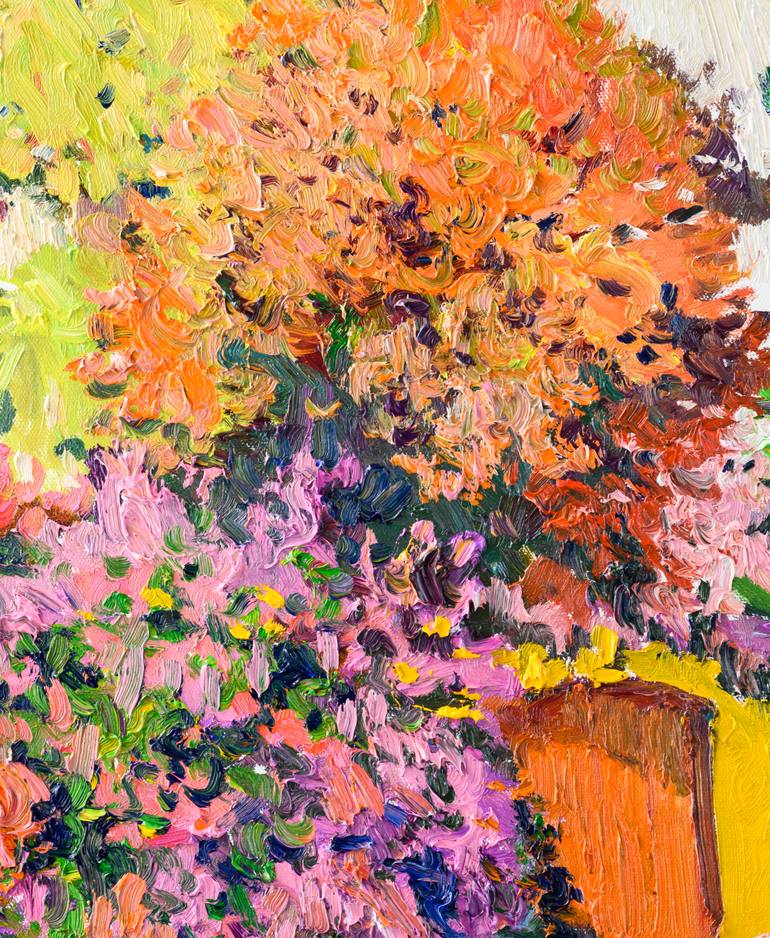 Original Expressionism Architecture Painting by Suren Nersisyan