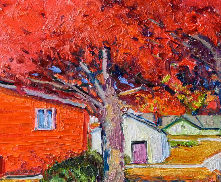 Original Expressionism Landscape Painting by Suren Nersisyan