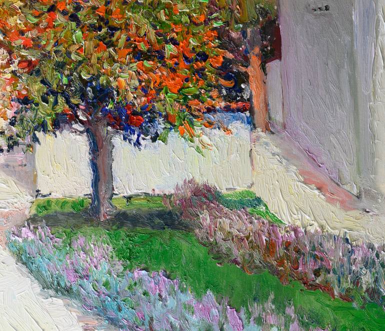 Original Expressionism Landscape Painting by Suren Nersisyan