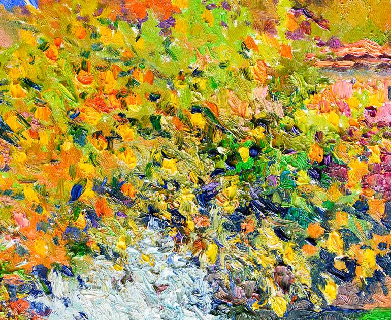 Original Expressionism Landscape Painting by Suren Nersisyan